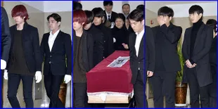 Super Junior Hadiri Pemakaman Ayah Leeteuk