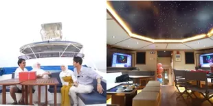 Super Mewah, Seperti Ini Potret Yacht Seharga 38 Miliar Rizky Billar yang Jadi Kado Spesial Untuk Lesti