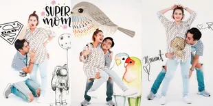 Super Mom, Maternity Shoot Unik Ala Mytha Lestari