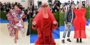 Super Unik! Gaun 8 Selebritis di Met Gala 2017 Ini Bikin Heran