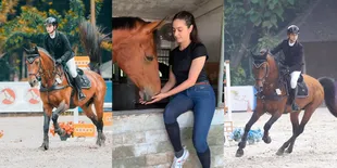 Tajir Tapi Nggak Sombong, 10 Potret Nabila Syakieb Saat Berkuda - Elegan Banget!