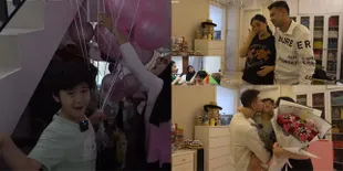 Tak Berhenti Menangis, Ini Momen Haru Nagita Slavina dan Raffi Ahmad Dapat Kejutan Spesial Dari Rafathar di Anniversary yang Ke-7 
