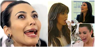 Tak Selalu Cantik, Ini Bukti Bahwa Kim Kardashian Juga Bisa Jelek