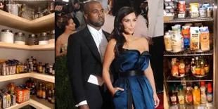  Tak Seperti Tudingan Netizen, Intip Dapur Kim Kardhasian Bak Supermarket: Kulkas Seluas Kamar - Isi Pantry Bikin Betah Nongkrong