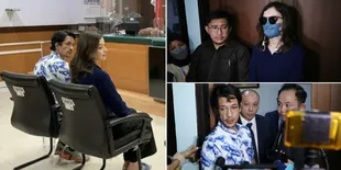 Tampak Canggung, Begini Momen Pertemuan Kimberly Ryder dan Edward Akbar di Ruang Sidang