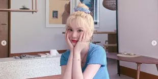 Tampak Semakin Imut! Intip Potret Eunha VIVIZ dengan Rambut Cepolnya