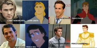 Tampan Kebangetan! Para Aktor Ini Jelmaan Pangeran Disney?