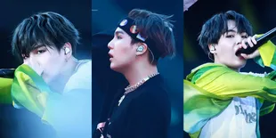 Tampannya Suga dengan Gaya Rambut Baru