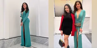  Tampil Cantik dan Seksi, Ini 8 Potret Terbaru Millen Cyrus Kenakan Gaun High Slit dan Belahan Tinggi - Pamer Bodygoals Langsing