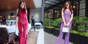 Tampil Fashionable, Bella Shofie Tampak Cantik Dengan Jumpsuit