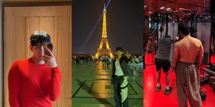 Tampil Memukau Hadiri Fashion Show, 8 Potret V BTS Bagikan Keseruan di Paris - Nge-gym hingga Jalan-jalan ke Menara Eiffel
