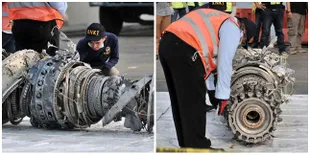 Temukan Turbin, KNKT Ungkap Mesin Lion Air Masih Nyala Saat Jatuh