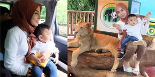 Tenang Hadapi Isu Kasus Suami, Bella Shofie Ajak Anak Jalan-Jalan