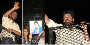 Tengah Malam, SRK Sapa Ribuan Fans Yang Rayakan Ultahnya ke-50