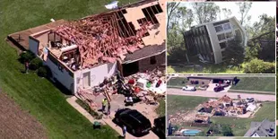 Terjang Chicago, Badai Tornado Porak-Porandakan Isi Kota