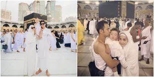 Termasuk Larissa Chou, 8 Selebriti Tanah Air Ini Ajak Anak Balitanya Umrah