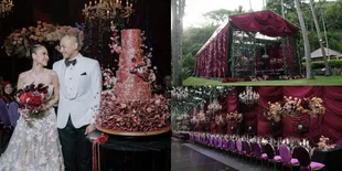 Ternyata Digelar di Tenda Outdoor, Ini 8 Potret Detail Resepsi Pernikahan BCL yang Mewah Bernuansa Opera Italia - Setiap Mejanya Dilengkapi Kipas Angin 