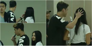 Tertangkap Kamera! Al Ghazali Belai Rambut & Wajah Alyssa Daguise