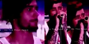 Tertangkap Kamera! Foto Zayn Malik Menangis di Konser Terakhirnya