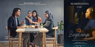 Terungkap, Intip Potret Marshanda Nyanyikan Soundtrack Film 'LA TAHZAN'