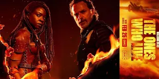 'THE WALKING DEAD: THE ONES WHO LIVE', Intip 8 Potret Andrew Lincoln dan Danai Gurira yang Harus Memperjuangkan Cinta Mereka