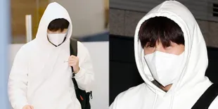 Tiba dari Thailand, Potret Kim Seon Ho Kembali ke Korea dan Pagi-Pagi Sudah Ganteng di Bandara