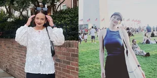 Tinggal Di Amerika Setelah Menikah, Ini 8 Potret Enzy Storia yang Disebut Netizen Semakin Bahagia