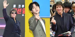 Tom Cruise Bakal Jadi Bintang Tamu Acara YouTube Jin BTS, Ikon Hollywood dan Mr. Worldwide Handsome Bertemu