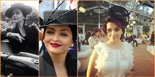 Topi-Topi Cantik Aishwarya Rai, Sukses Bikin Prancis Makin Panas