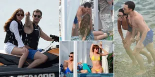 Topless - Mesra, Dakota & Jamie Dornan Saat Syuting '50 SHADES'