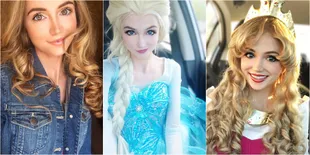 Transformasi Gadis Cantik Jadi Putri Disney, Habiskan Rp 187 Juta