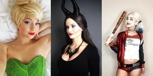 Piawai Make Up, Gadis ini Sanggup Tiru Tokoh Film Apapun