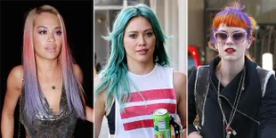 Tren 'Rambut Pelangi' Ala Artis Hollywood, Siapa Yang Terkeren?