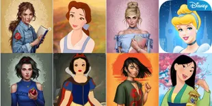 Trendy dan Gaul, Ini Jadinya Jika Princess Disney Ada di 2017