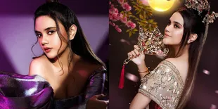 Tubuhnya Sudah Langsing Seperti Dulu Lagi, Ini Deretan Potret Audi Marissa di Photoshoot Terbaru - Georgeus Dalam Nuansa Ungu dan Cantik Kenakan Baju Imlek Bak Ratu China