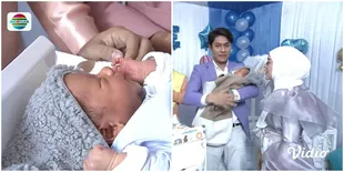 Tumbuh Sehat, 8 Potret Baby L Ukur Tinggi dan Timbang Badan - Billar Telaten Banget Gendong Sang Anak