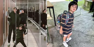 Udah Berusia 6 Tahun, Intip 8 Potret Sekala Bumi Anak Ayudia Bing Slamet Cosplay Jadi Justin Bieber