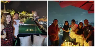 Ultah, Ini 7 Potret Hotman Paris Saat Berpesta Bareng Keluarga di Singapura