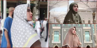 Umrah di Bulan Ramadan, Kartika Putri Lawan Cuaca 40 Derajat