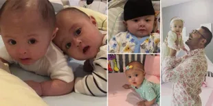 Usia 6 Bulan, Bayi Kembar Cynthia Lamusu Makin Lucu Bikin Gemas!