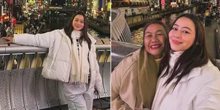 Usia Kandungan Sudah 8 Bulan, Bumil Cantik Laura Theux Babymoon ke Jepang