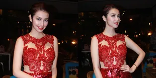 Velove Vexia, Mantan Yang Bersinar di Resepsi Raffi Ahmad