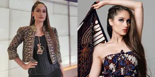 Viral Karena Debat Politisi, Ini Deretan Gaya Cantik Cinta Laura Pakai Berbagai Outfit Batik: Melokal dan Cinta Tanah Air!