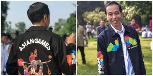 Viral, Presiden Jokowi Kenakan Jaket Asian Games Yang Super Keren