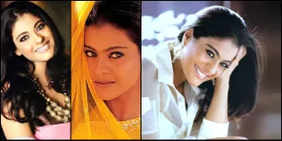 Wajah Cantik Kajol, Super Mulus Tanpa Keriput Yang Bikin Iri Abis