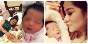 Wajah Super Unyu Bayi Olla Ramlan, Putih Gembul Jago Selfie!