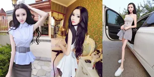 Wajahnya Mirip 'Ular', Foto-Foto Gadis Ini Gemparkan Internet