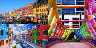 Warna-Warni, 7 Tempat Ini Jadi Kampung Paling Fotogenik di Dunia