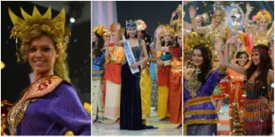 Warna-Warni Busana Daerah di Pembukaan Miss World 2013