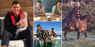 Weekly Hot: Foto Lucu Bayi Ronaldo - Harper Beckham Latihan Balet